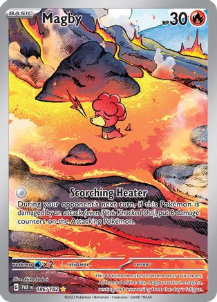 Magby - 186/182 (186/182) [SV04] Pokemon - Paradox Rift - Single Cards
