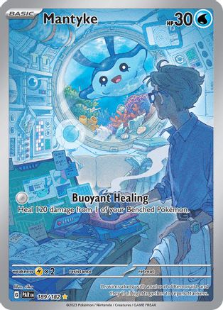 Mantyke - 189/182 (189/182) [SV04] Pokemon - Paradox Rift - Single Cards