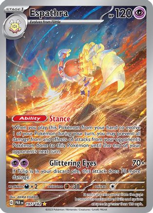 Espathra - 197/182 (197/182) [SV04] Pokemon - Paradox Rift - Single Cards