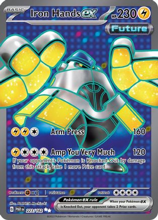 Iron Hands ex - 223/182 (223/182) [SV04] Pokemon - Paradox Rift - Single Cards