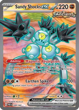 Sandy Shocks ex - 228/182 (228/182) [SV04] Pokemon - Paradox Rift - Single Cards