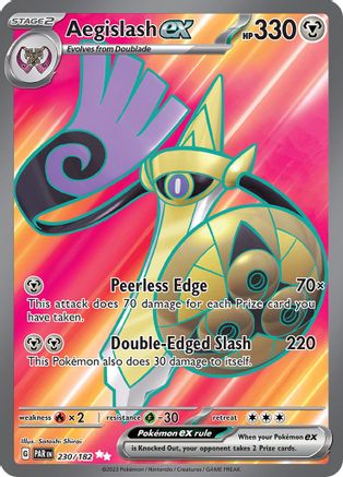 Aegislash ex - 230/182 (230/182) [SV04] Pokemon - Paradox Rift - Single Cards