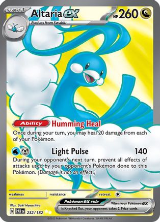 Altaria ex - 232/182 (232/182) [SV04] Pokemon - Paradox Rift - Single Cards