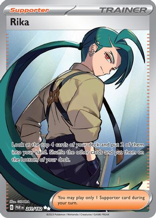 Rika - 241/182 (241/182) [SV04] Pokemon - Paradox Rift - Single Cards