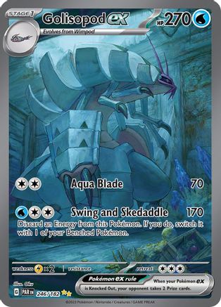 Golisopod ex - 246/182 (246/182) [SV04] Pokemon - Paradox Rift - Single Cards
