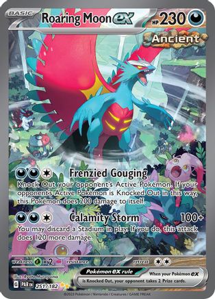 Roaring Moon ex - 251/182 (251/182) [SV04] Pokemon - Paradox Rift - Single Cards