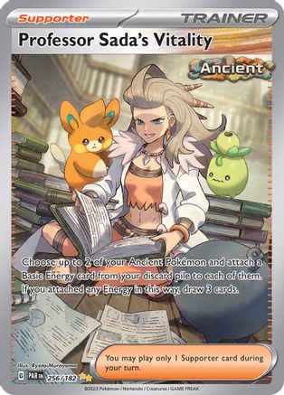Professor Sada's Vitality - 256/182 (256/182) [SV04] Pokemon - Paradox Rift - Single Cards