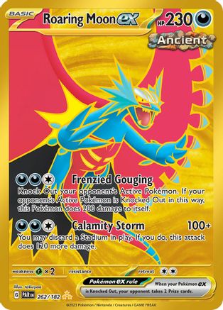 Roaring Moon ex - 262/182 (262/182) [SV04] Pokemon - Paradox Rift - Single Cards