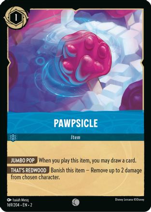 Pawpsicle (169/204) - Rise of the Floodborn Cold Foil - Lorcana - Single Cards
