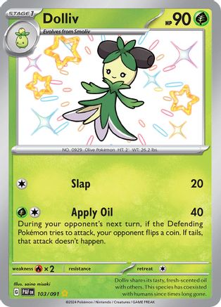 Dolliv [103/091] SV: Paldean Fates Pokemon - Single Cards