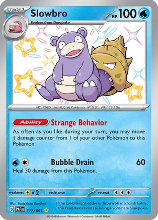 Slowbro [117/091] SV: Paldean Fates Pokemon - Single Cards