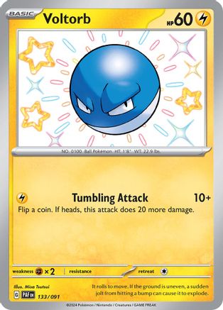 Voltorb [133/091] SV: Paldean Fates Pokemon - Single Cards