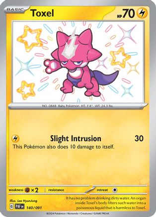 Toxel [140/091] SV: Paldean Fates Pokemon - Single Cards