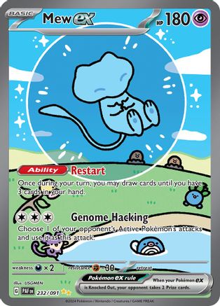 Mew ex - [232/091] SV: Paldean Fates Pokemon - Single Cards
