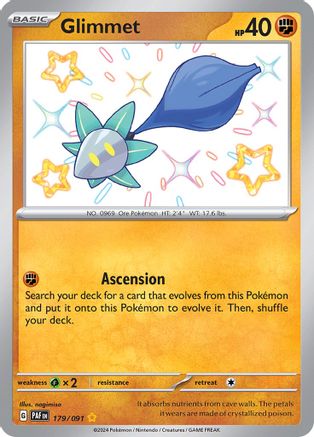 Glimmet [179/091] SV: Paldean Fates Pokemon - Single Cards