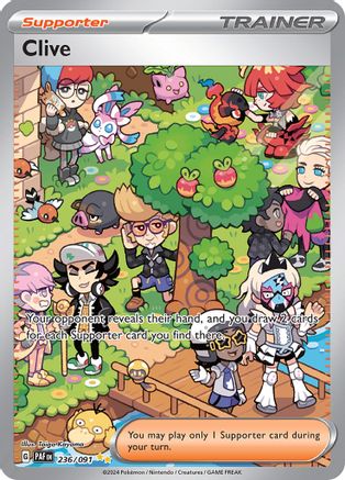 Clive - [236/091] SV: Paldean Fates Pokemon - Single Cards