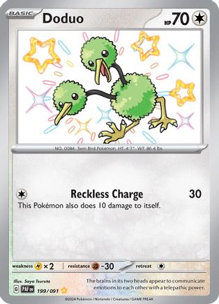 Doduo [199/091] SV: Paldean Fates Pokemon - Single Cards
