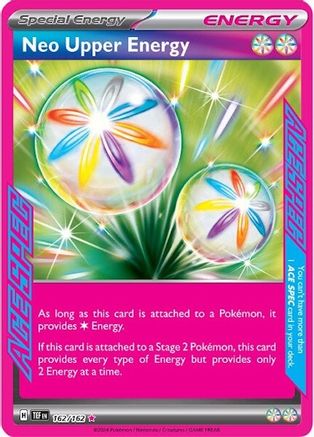 Neo Upper Energy 162 /162 Pokemon SV05: Temporal Forces - Single Cards