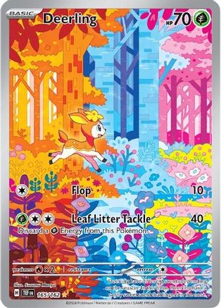 Deerling - 165/162 Pokemon SV05: Temporal Forces - Single Cards