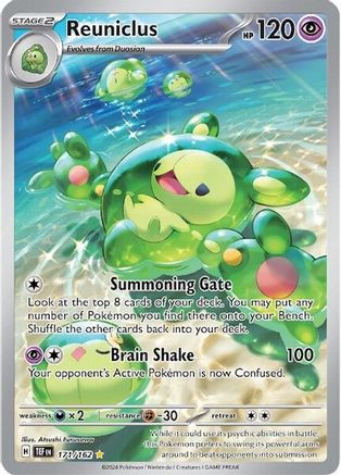 Reuniclus - 171/162 Pokemon SV05: Temporal Forces - Single Cards
