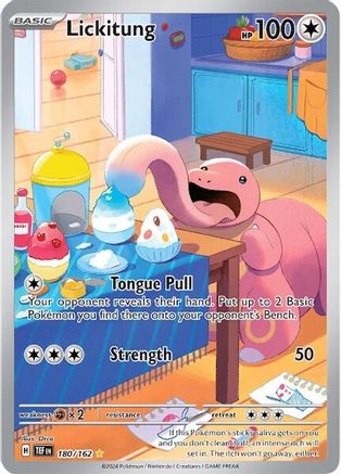 Lickitung - 180/162 Pokemon SV05: Temporal Forces - Single Cards