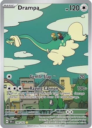 Drampa - 184/162 Pokemon SV05: Temporal Forces - Single Cards