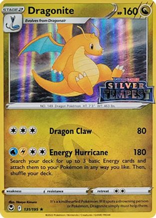 Dragonite (Silver Tempest Stamped) 131 - SWSH Sword & Shield Promo Cards Holofoil - Single Cards