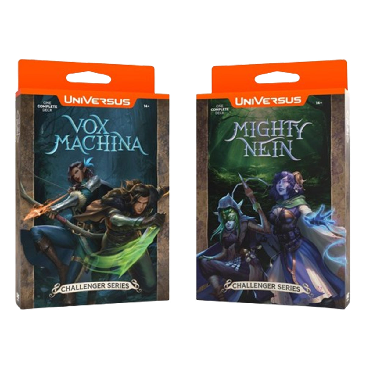Universus Challenger Series Decks: Critical Role - Vox Machina/Mighty Nein (Pair) - Trading Card Games