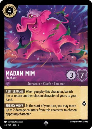 Madam Mim - Elephant (44/204) - Shimmering Skies - Single Cards