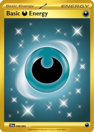 Basic Darkness Energy 98 - SV Shrouded Fable Pokemon Holofoil - Single Cards