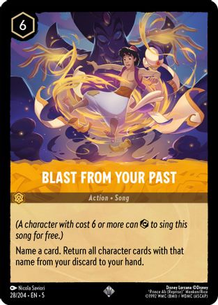 Blast From Your Past (28/204) - Shimmering Skies - Single Cards