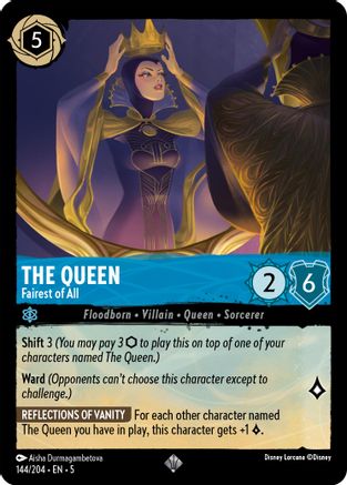 The Queen - Fairest of All (144/204) - Shimmering Skies - Single Cards