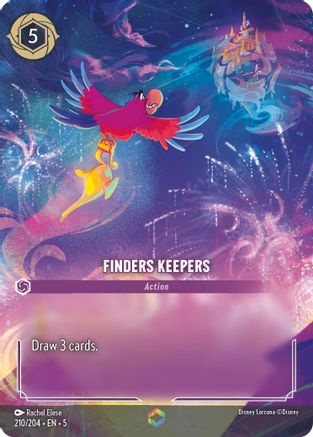 Finders Keepers (Enchanted) (210/204) - Shimmering Skies Holofoil - Single Cards