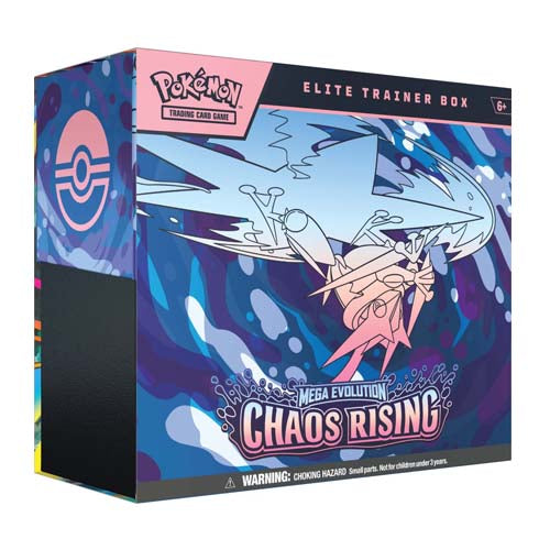 Pokemon TCG Mega Evolution Chaos Rising Elite Trainer Box - Trading Card Games