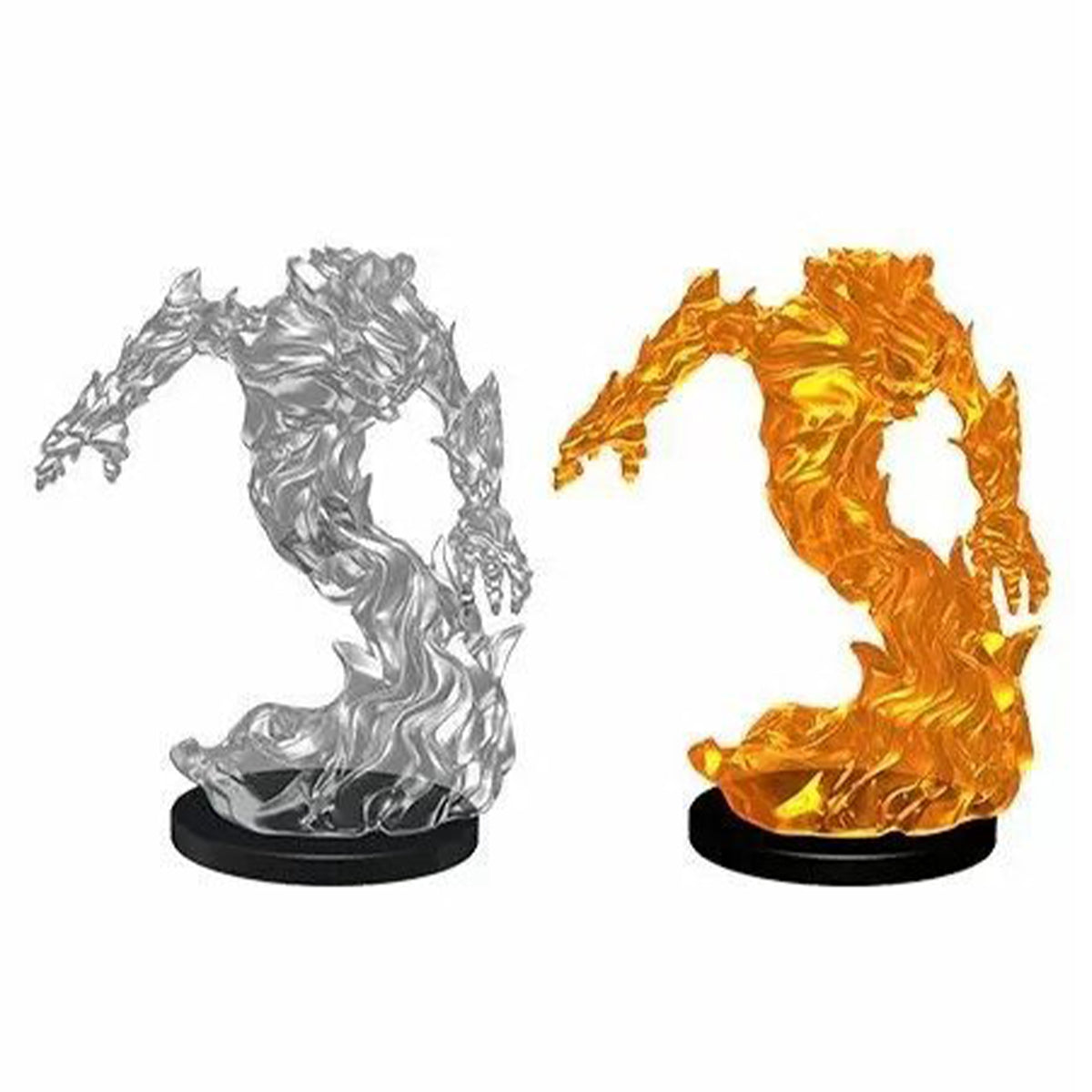 Pathfinder Deep Cuts Unpainted Miniatures Medium Fire Elemental - Miniatures - 2