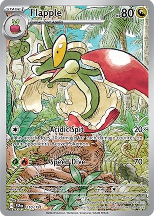 Flapple - 210/191 210 - SV08 Surging Sparks Holofoil - Single Cards