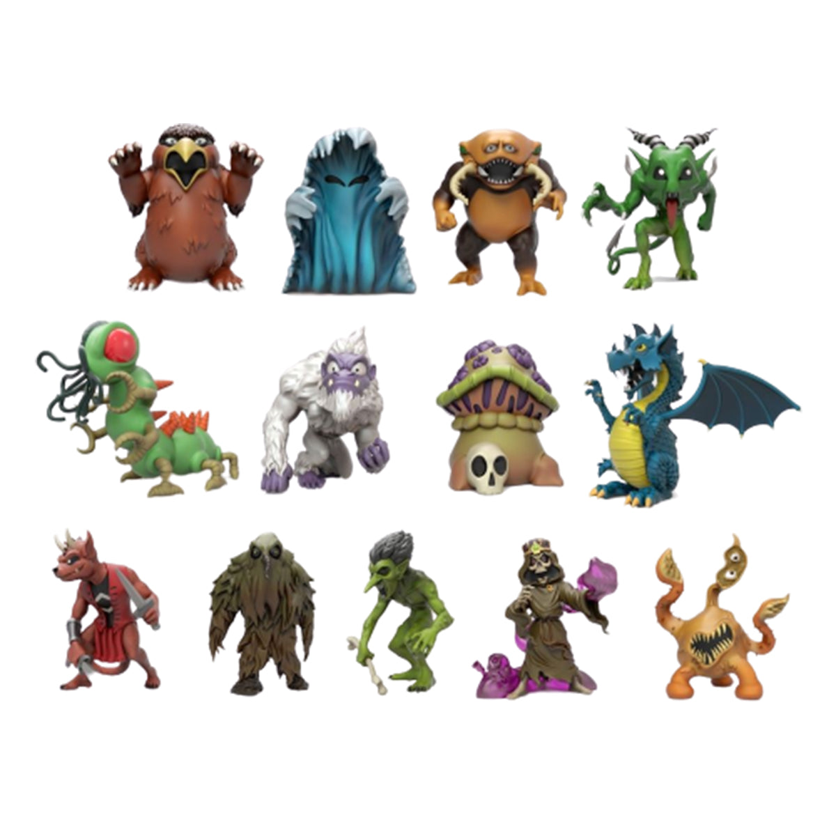 Dungeons & Dragons - 3-inch Vinyl Figures – Monster Mini Series 2 (Random Select) - Statues & Figures