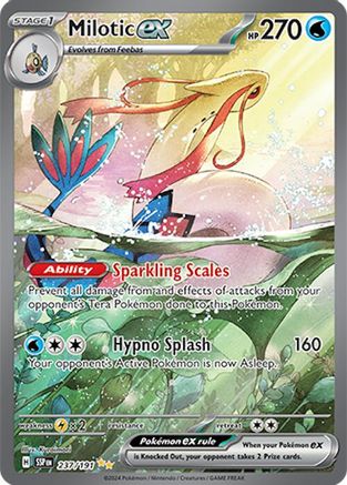 Milotic ex 237 - SV08 Surging Sparks Holofoil - Single Cards