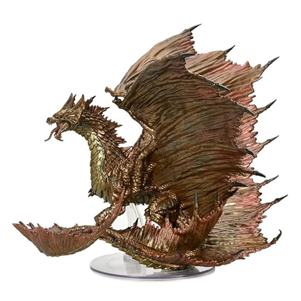 D&D Icons of the Realms Adult Brass Dragon - Miniatures - 5