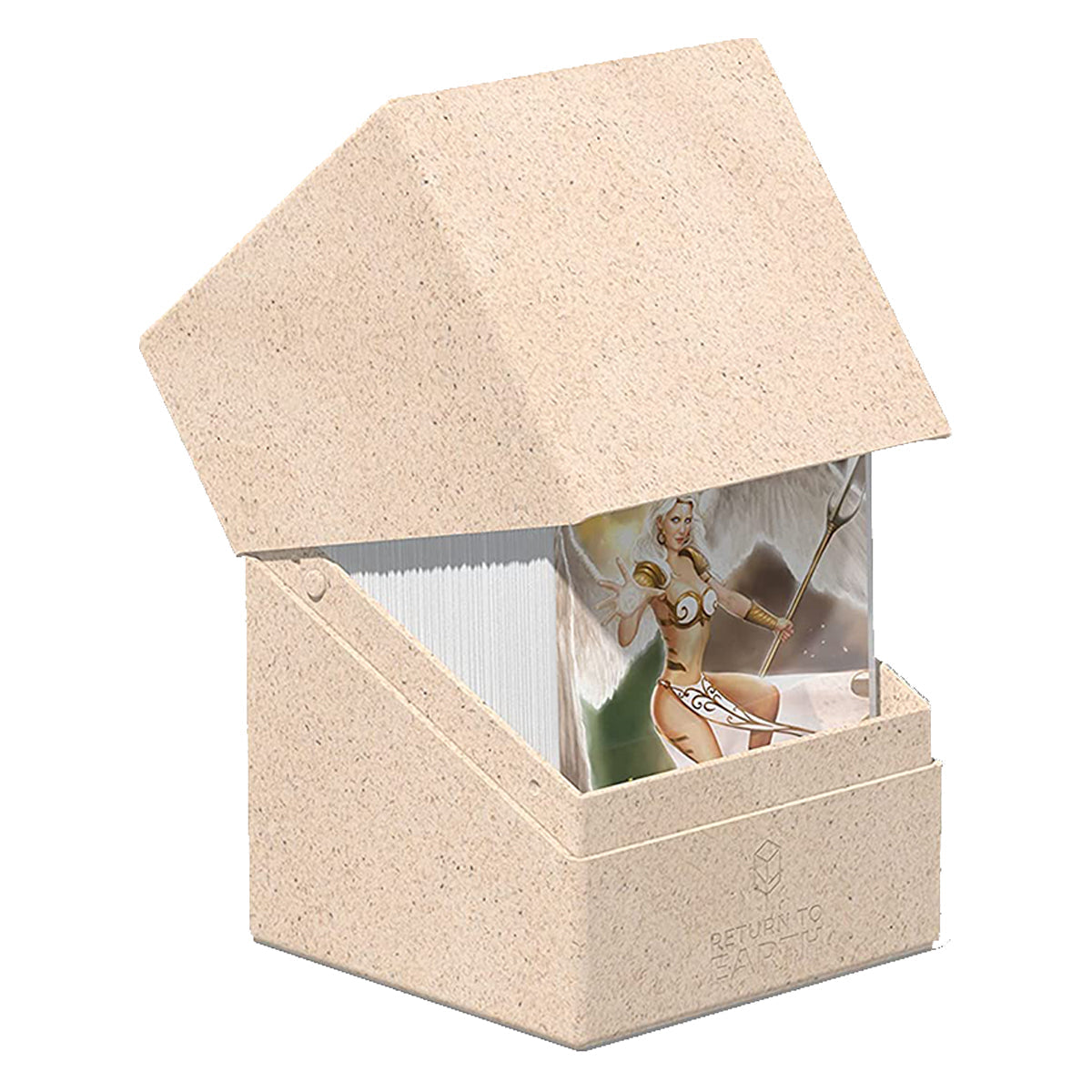 Ultimate Guard Return to Earth Boulder 100+ Deck Box Natural - Deck Boxes - 3