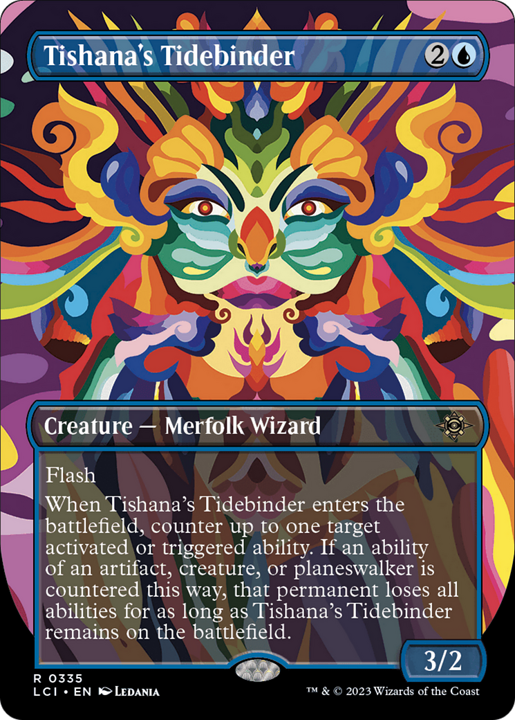 FOIL Tishana's Tidebinder (Borderless) (LCI-335) - The Lost Caverns of Ixalan - Magic The Gathering - Single Cards