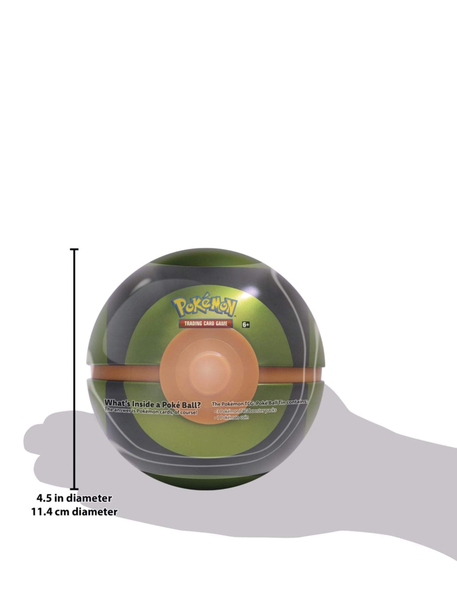 Pokémon 2020 Summer Poke Ball Tin Premier Ball | 3 Booster Packs | Each XY Series Pack Contains 10 Cards | Genuine Cards, Multicolor - 2