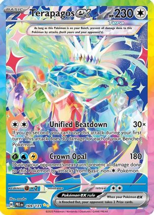 Terapagos ex - 169/131 169 - SV Prismatic Evolutions Pokemon - Single Cards