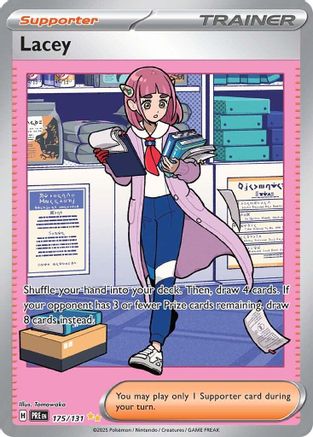 Lacey - 175/131 175 - SV Prismatic Evolutions Pokemon - Single Cards