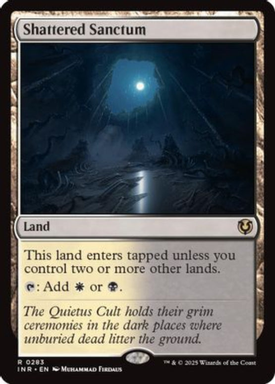 Shattered Sanctum (INR-283) - Innistrad Remastered - Magic The Gathering - Single Cards