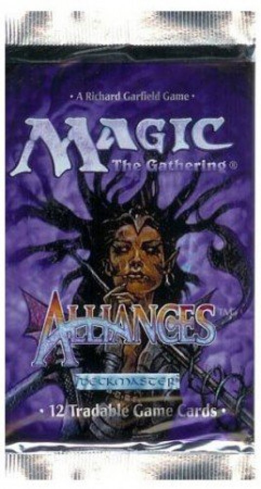 Magic the Gathering Alliances Booster Pack 12 Cards - 2