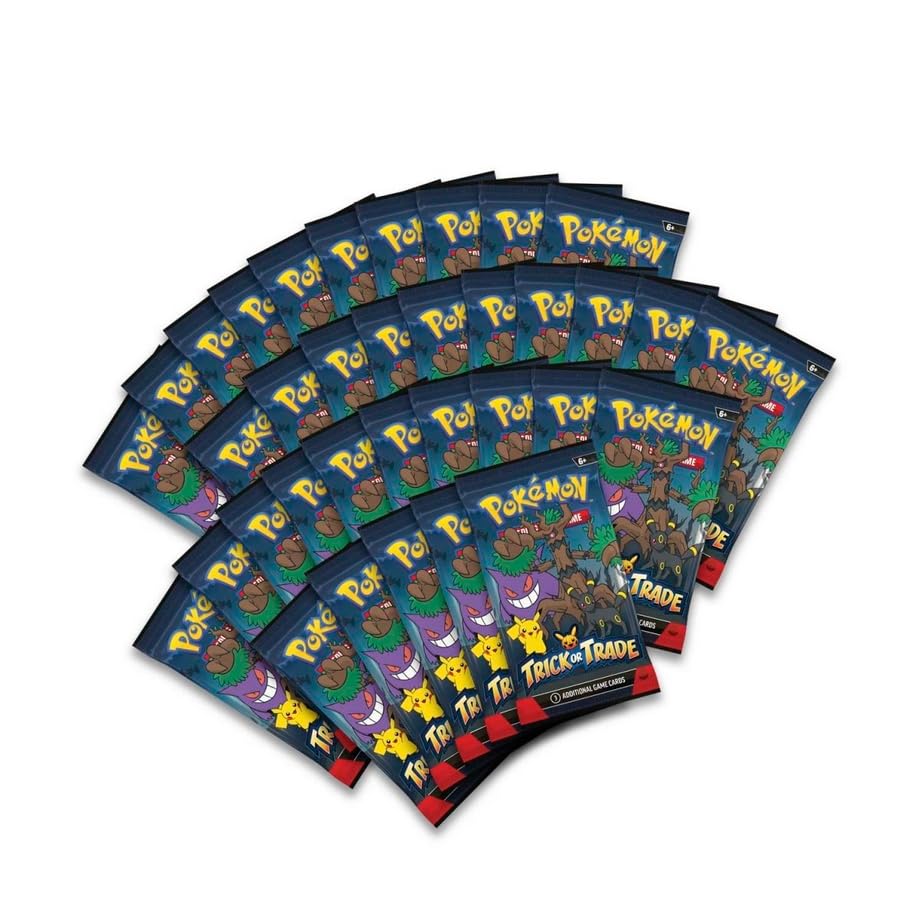 Pokemon TCG: Trick or Trade Booster Bundle (2024) - 35 Packs - 3