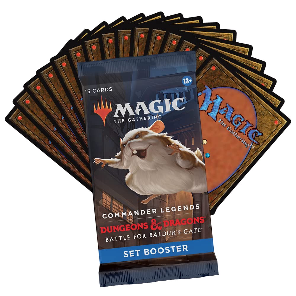 Magic: The Gathering Commander Legends: Battle for Baldur’s Gate Set Booster Box | 18 Packs (270 Magic Cards) - 5
