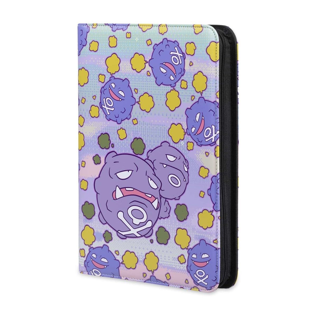 Pokémon Center: Pokémon TCG: Koffing & Weezing Sunset Zip Binder - 6