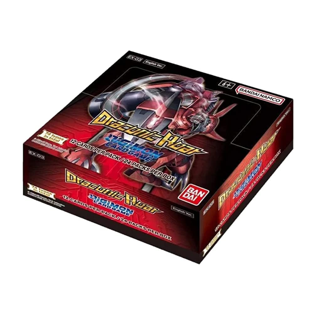 Digimon: Draconic Roar Booster Display